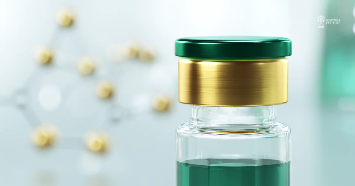 klow peptide research Blend (RUO) | GHK-Cu / BPC-157 / TB-500 / KPV | 80mg klow peptide color Research |