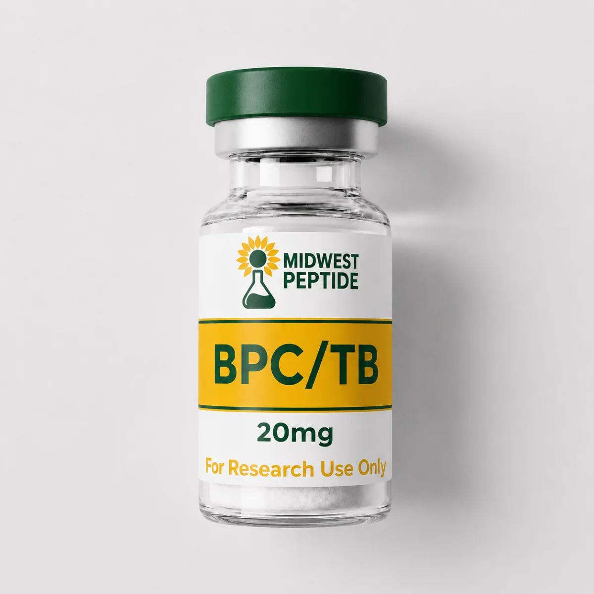 Tesamorelin + Ipamorelin Blend 10mg Research Peptide