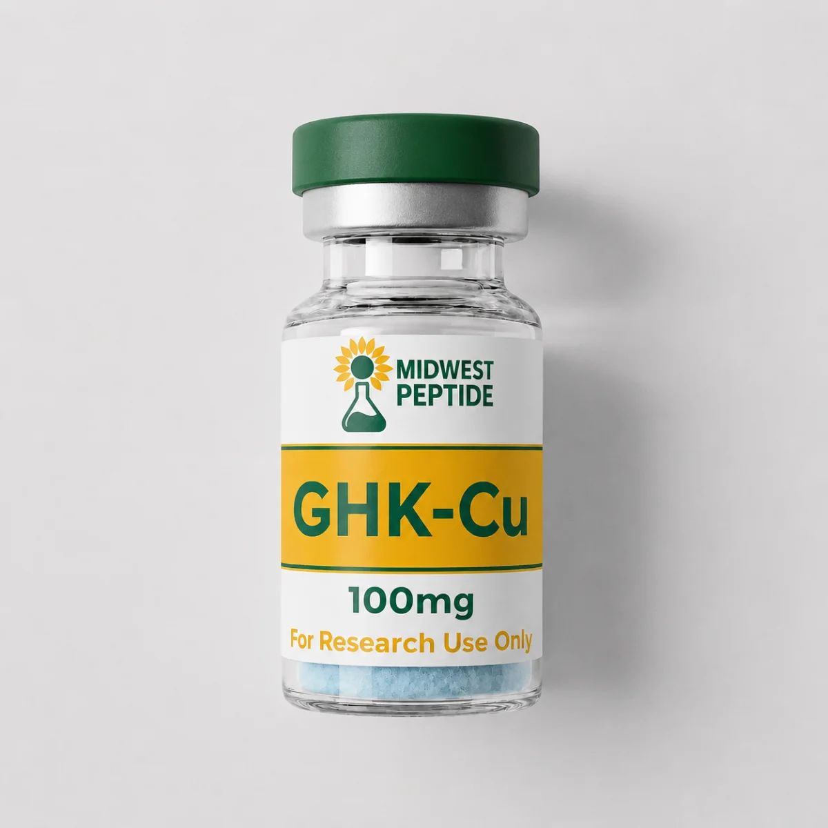 Midwest Peptide GHK-Cu product vial