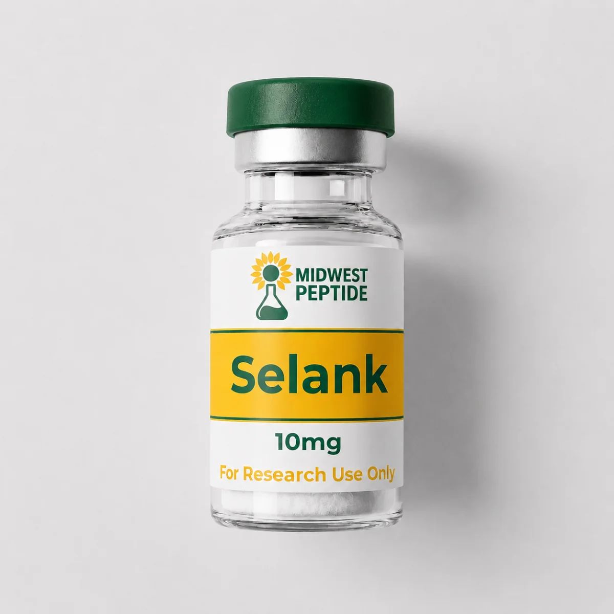 Midwest Peptide Selank product vial